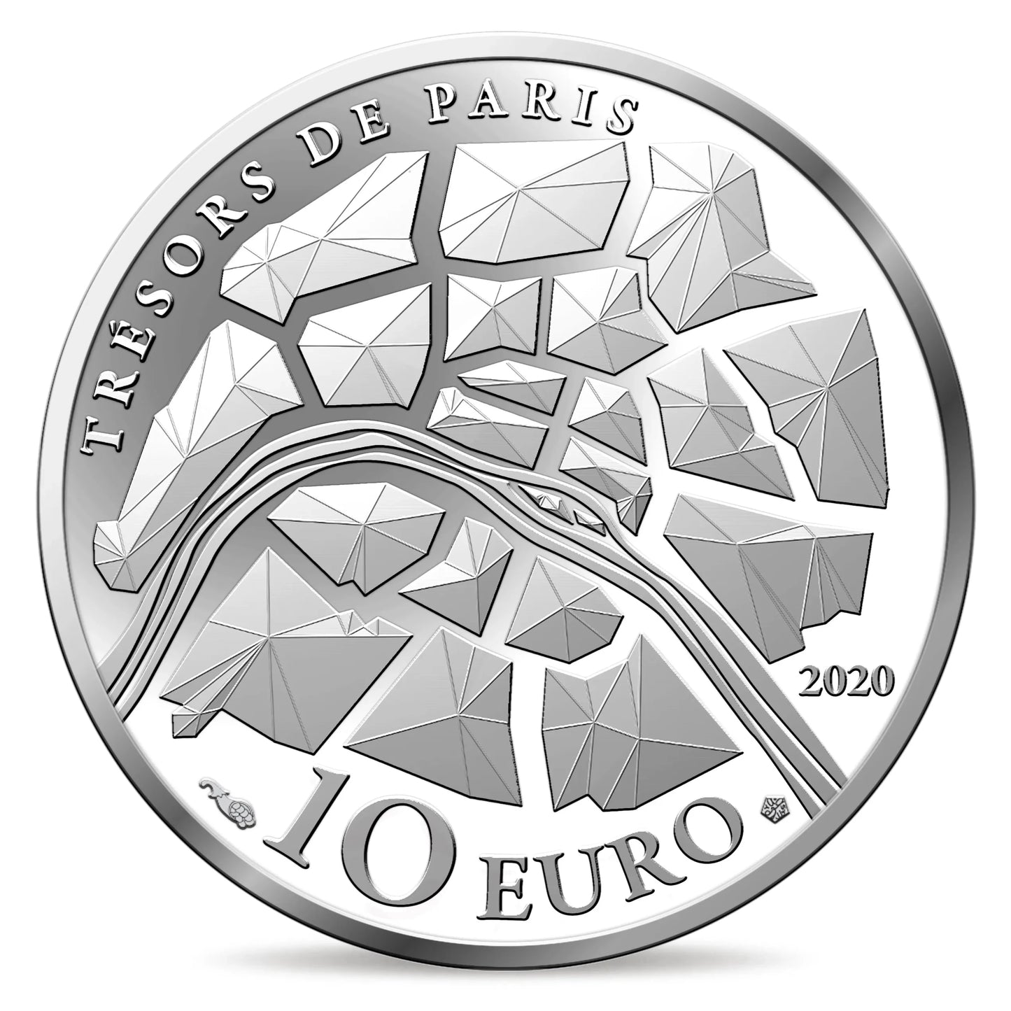 Monnaie de Paris 10 Euros 2020 BE Champs-Élysées Argent 1 .999 Dans son coffret