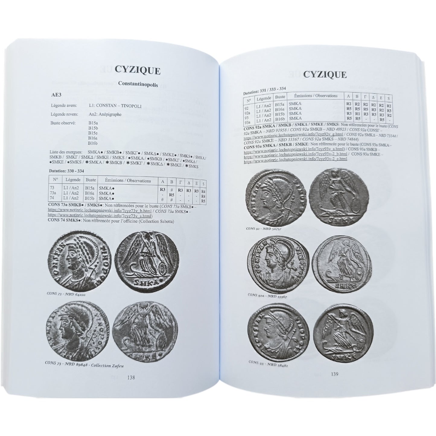 Livre Rome & Constantinople 330-348 par David Dufeux