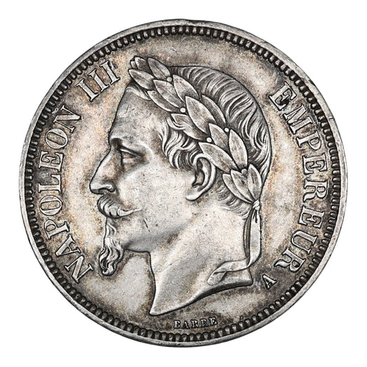 Napoléon III (1852-1870) 5 Francs 1862 A Paris Argent 25 gr