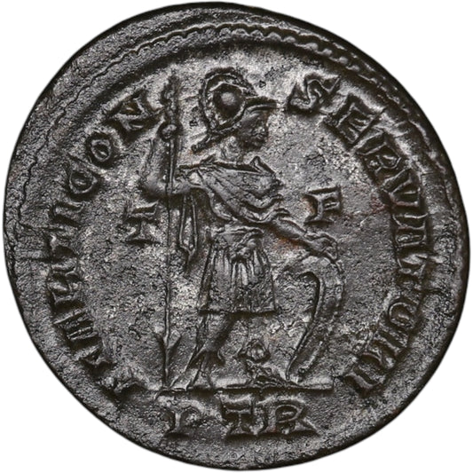 Constantin Ier (306-337) Follis Marti Conservator Treves 5,36 Gr 22.5 mm
