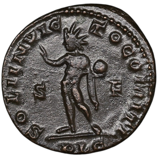 Constantin Ier (306-337) Follis Only Invicto Count Lyon 4,81 GR 22 mm