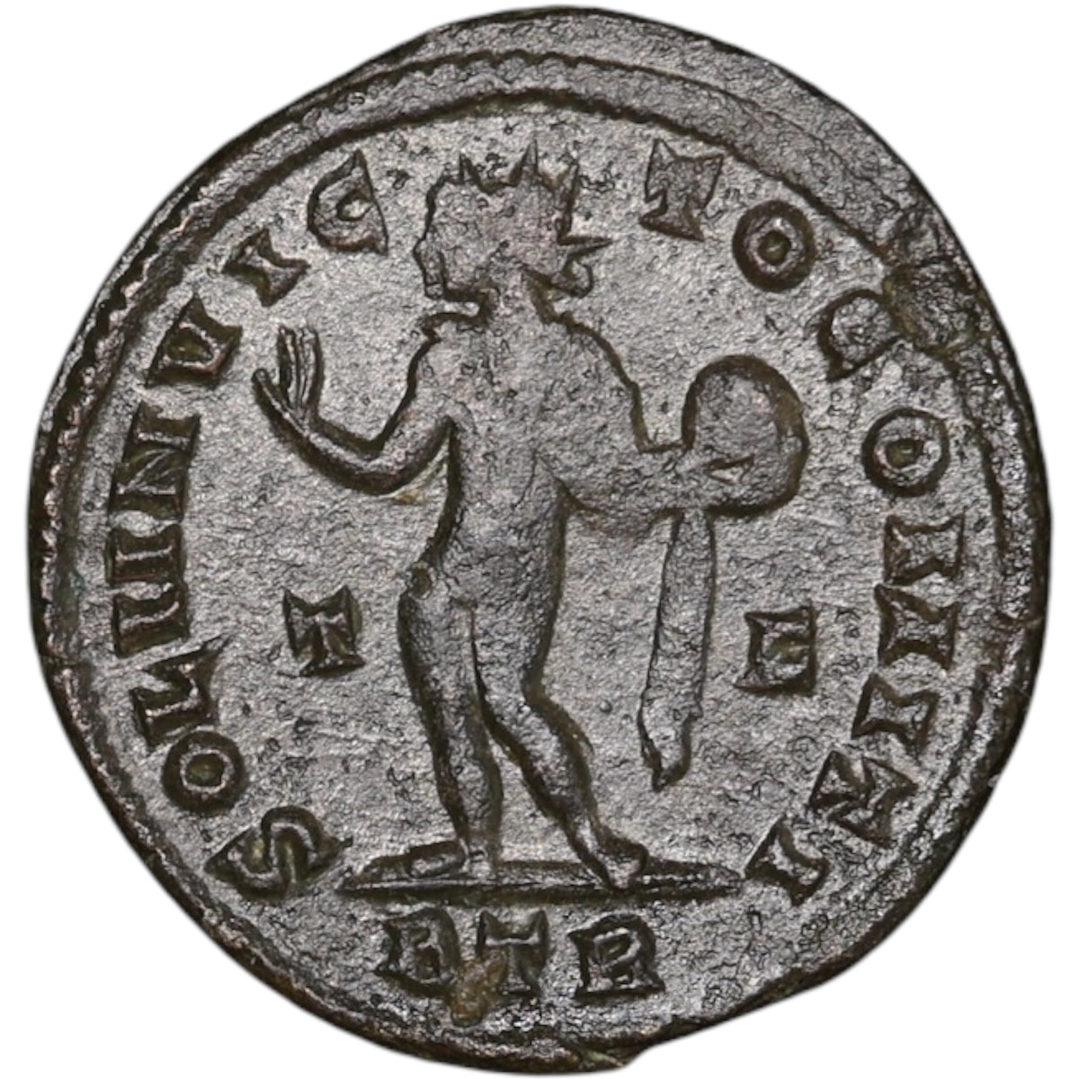 Constantin Ier (306-337) Follis Only Invicto Count Treves 2,74 Gr 20 mm