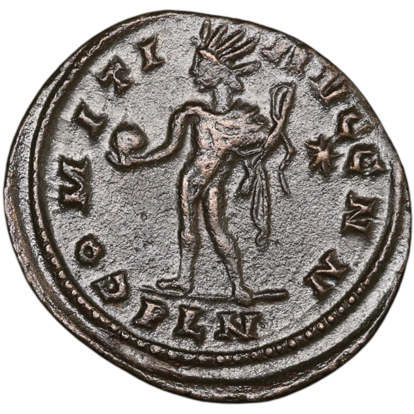 Constantin Ier (306-337) Follis Soli Invicto Comiti 4.26 gr 24 mm