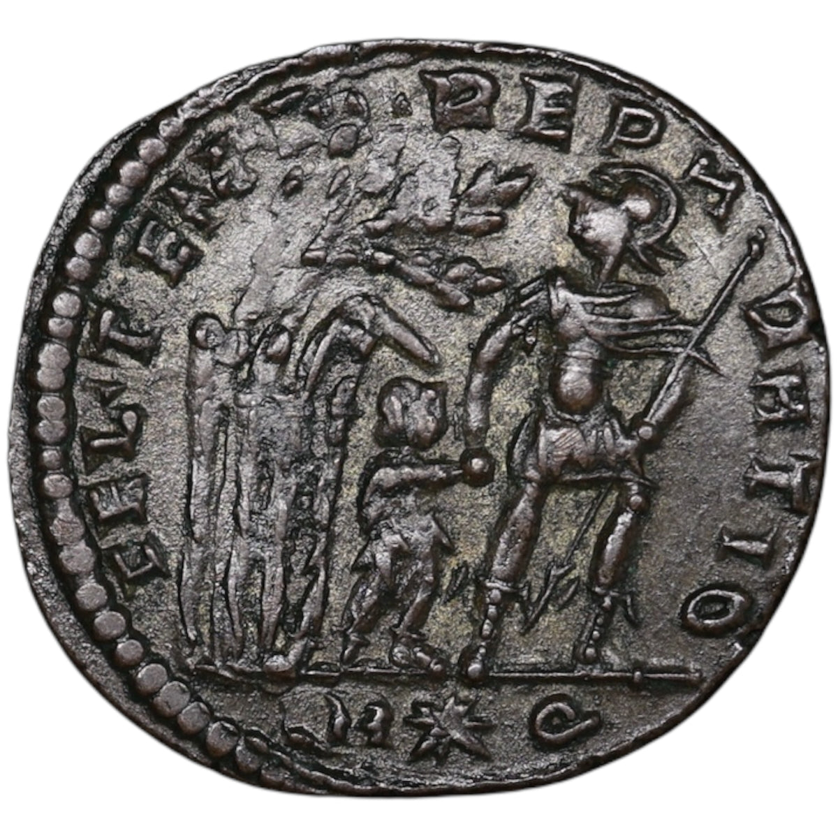 Constans (333-350) Maiorina Fel Temp Reparatio Rome 4.31 gr 23 mm