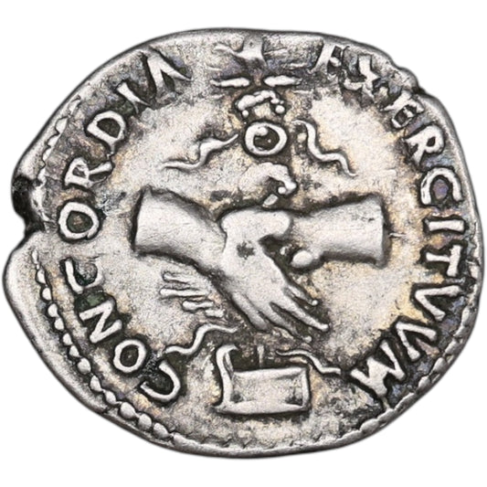 Nerva (96-98) Denier Argent Concordia Exercitvvm 3.03 gr