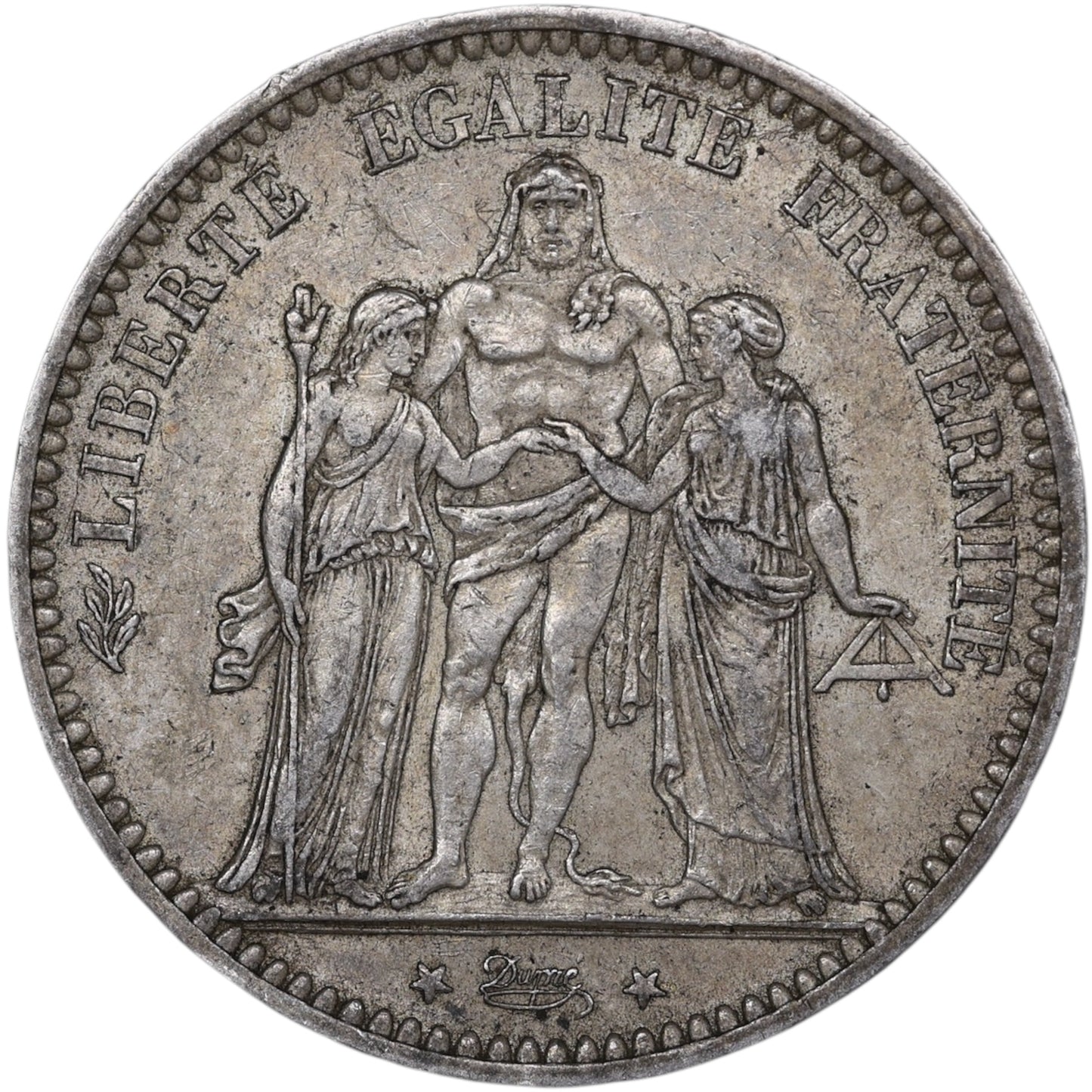 Troisième République (1871-1840) 5 Francs Argent 1873 A Paris Hercule 24.88 gr