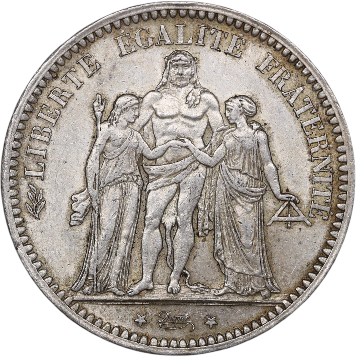 Troisième République (1871-1840) 5 Francs Argent 1873 A Paris Hercule 25.01 gr
