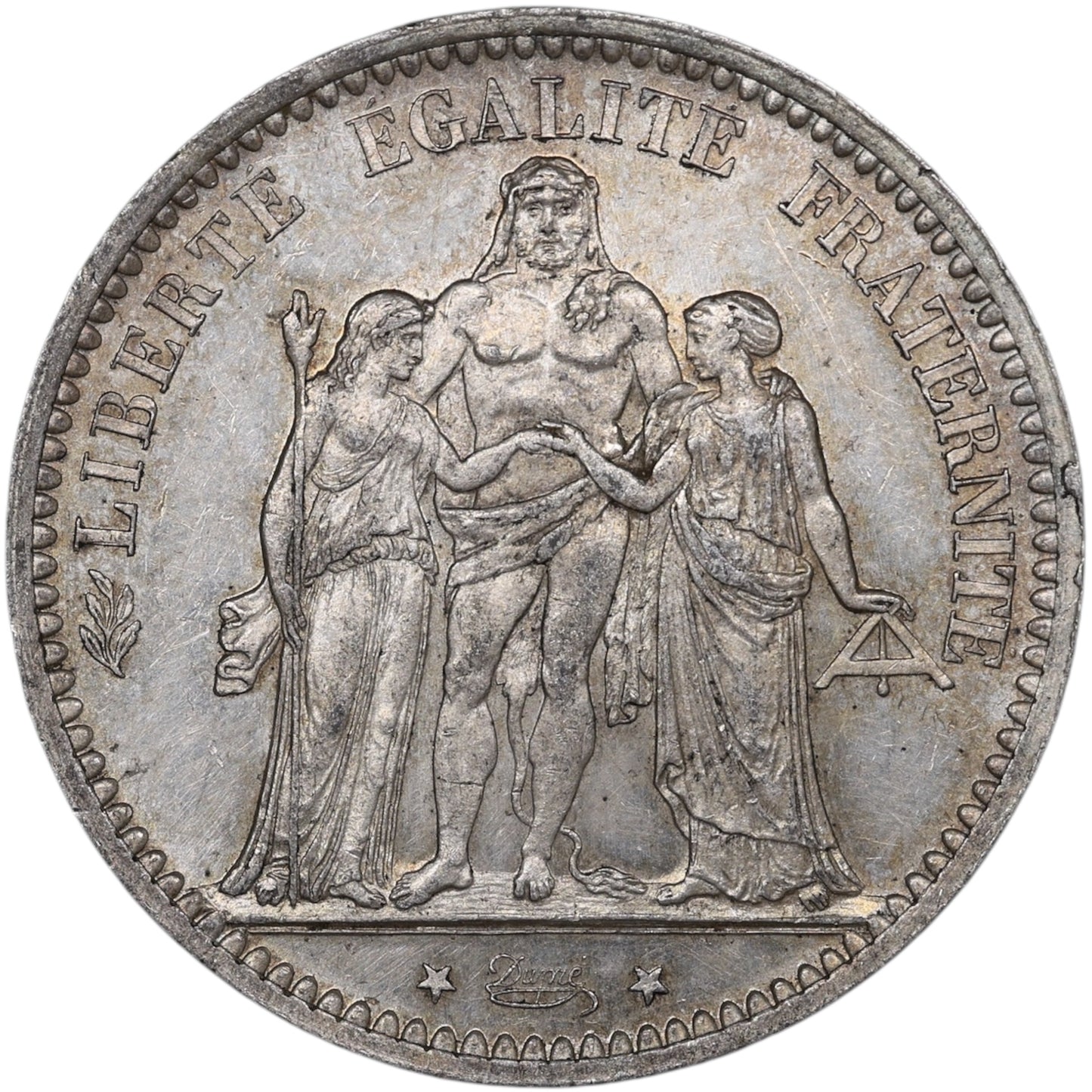 Troisième République (1871-1840) 5 Francs Argent 1873 A Paris Hercule 25.09 gr