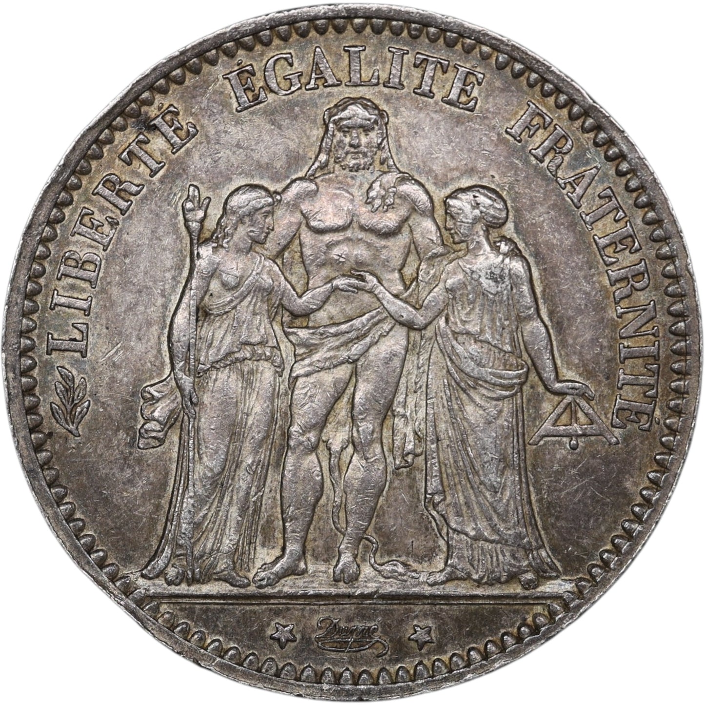 Troisième République (1871-1840) 5 Francs Argent 1873 A Paris Hercule 25.00 gr