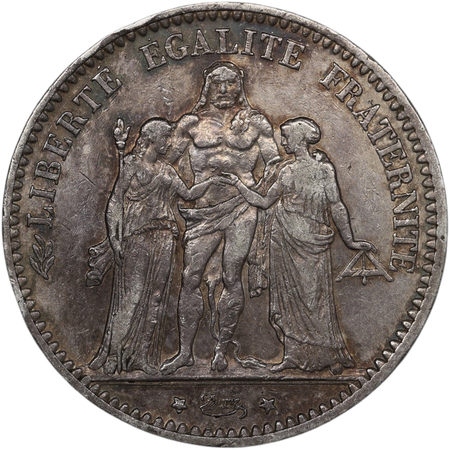 Troisième République (1871-1840) 5 Francs Argent 1874 A Paris Hercule 24.88 gr