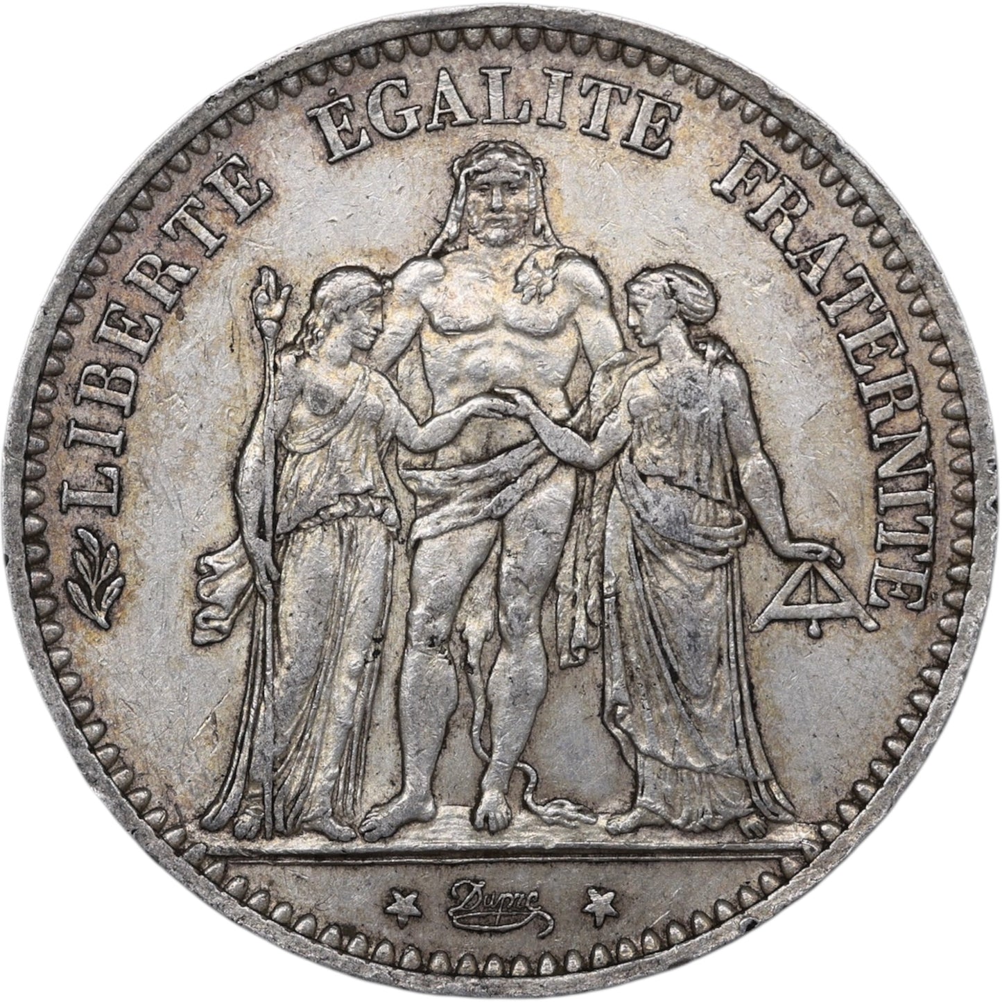 Troisième République (1871-1840) 5 Francs Argent 1874 A Paris Hercule 25.00 gr