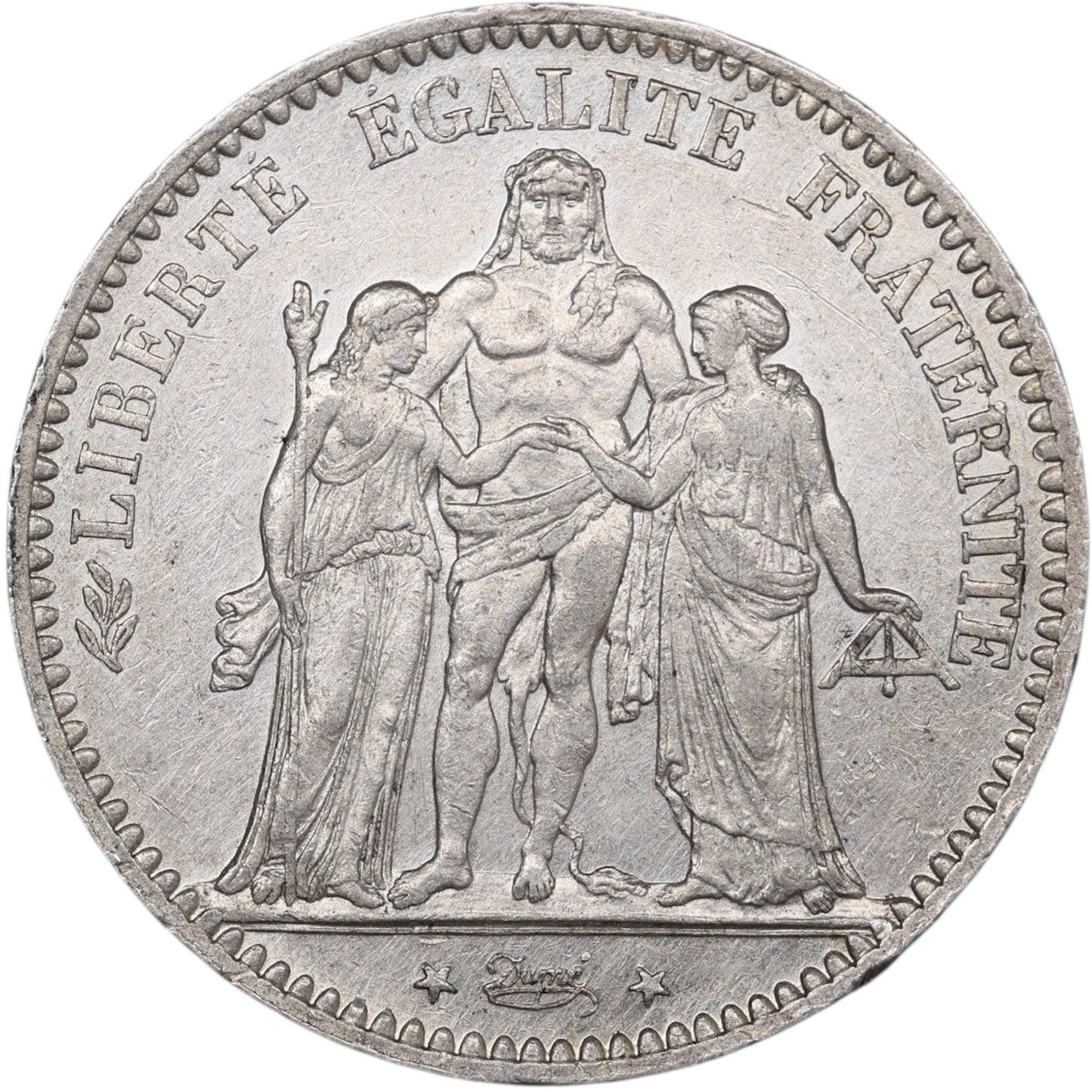 Troisième République (1871-1840) 5 Francs Argent 1875 A Paris Hercule 25.00 gr