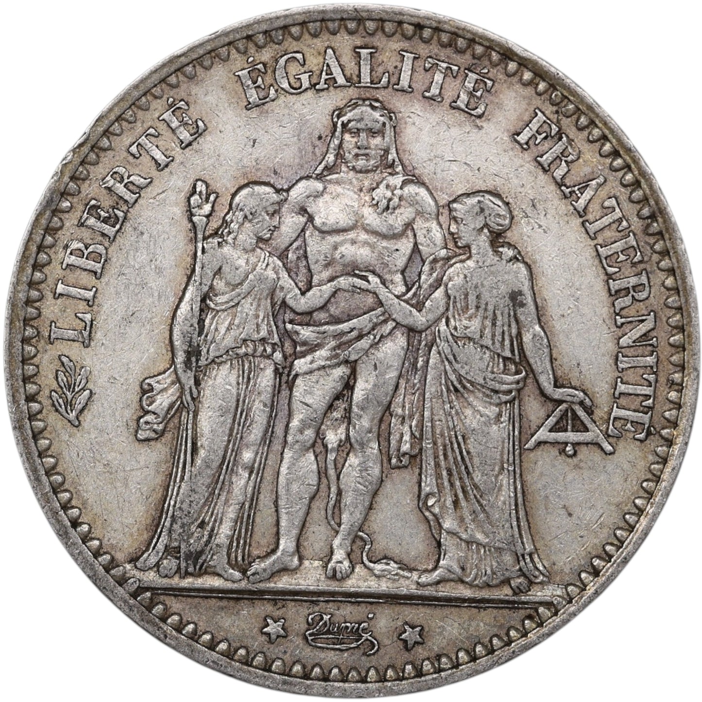 Troisième République (1871-1840) 5 Francs Argent 1875 A Paris Hercule 24.95 gr