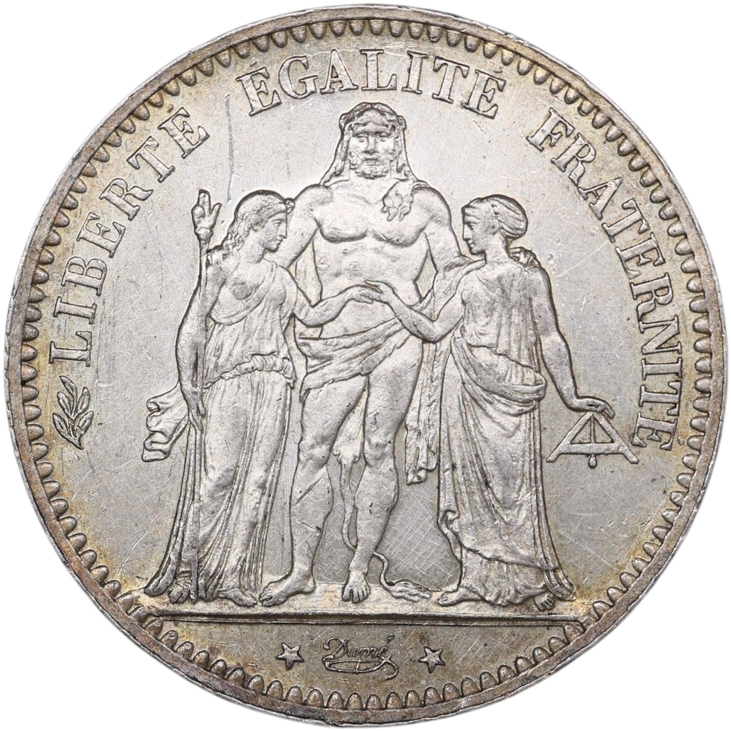 Troisième République (1871-1840) 5 Francs Argent 1877 A Paris Hercule 25.00 gr