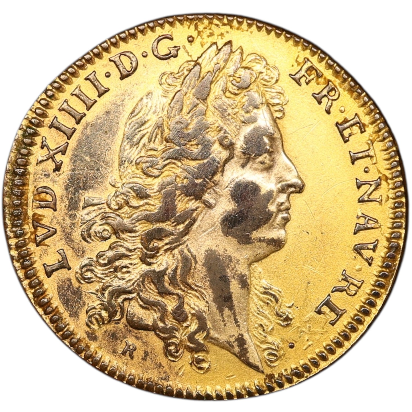 Jeton Louis XIV (1643-1715) Trésor royal 1681 Aqueduc 6.93 gr