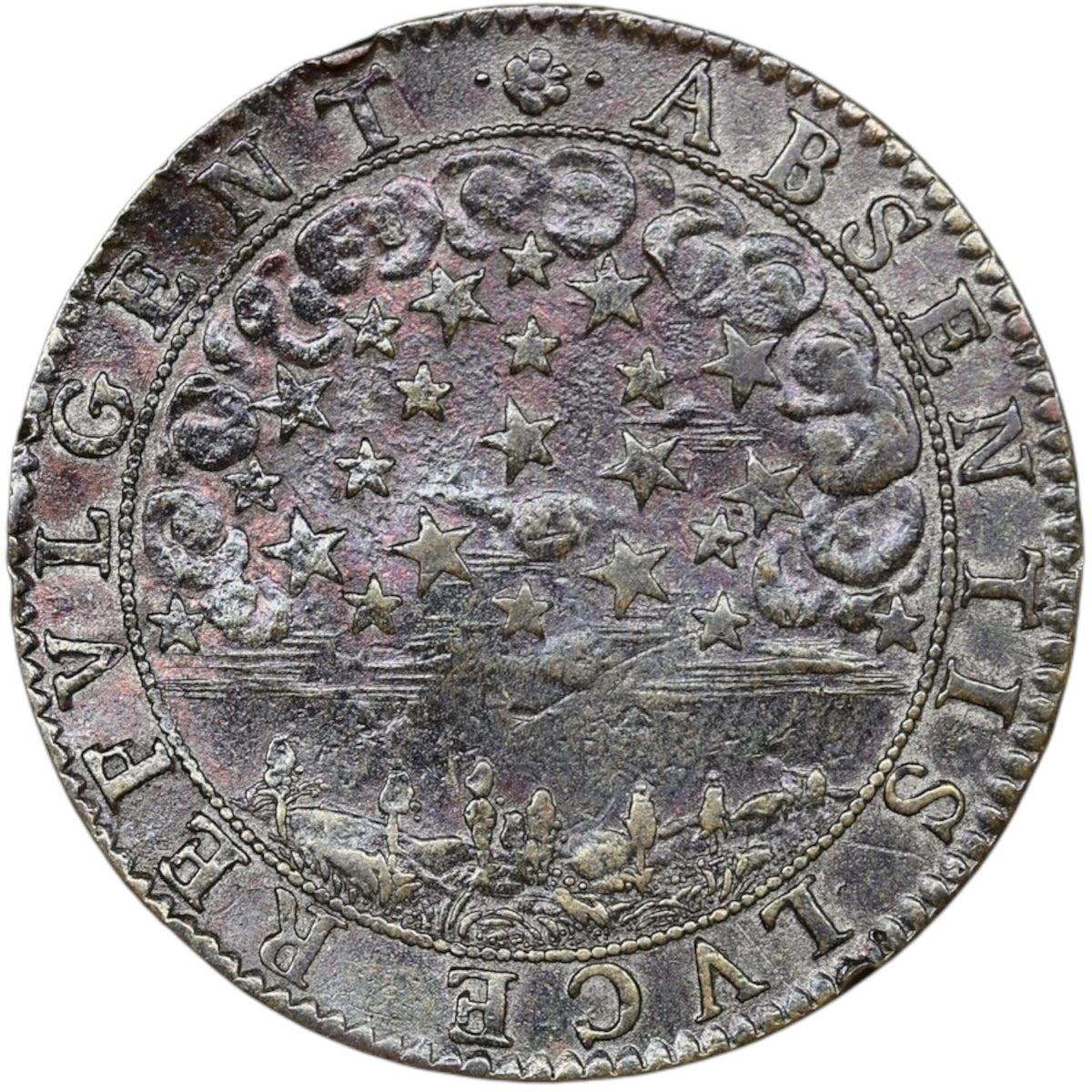 Dombes token Anne Marie Louise d'Orléans 1635 6.81 gr