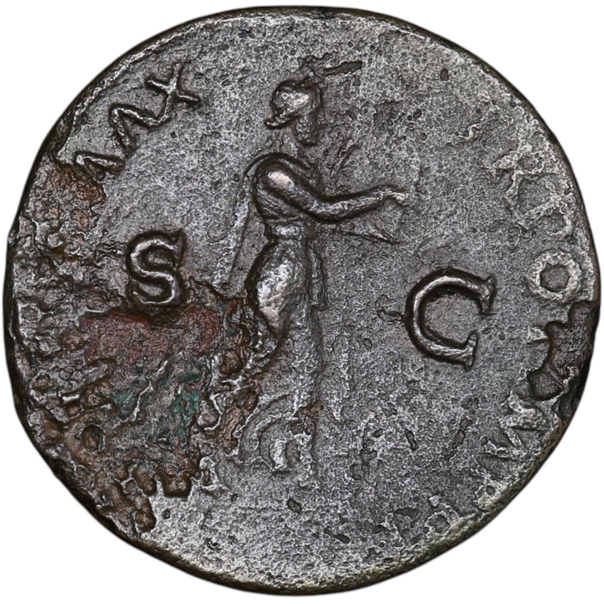 Nero (54-68) - As - Pontif Max TR Pot Imp PP - 11,09 gr
