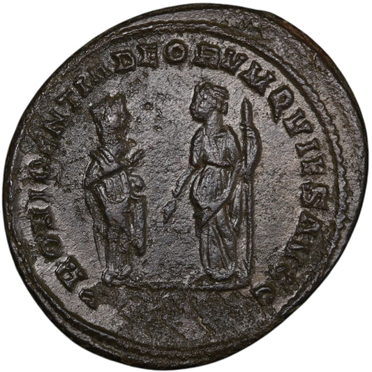 Diocleciano (284-305) Follis PROVIDENTIA DEORVM QVIES AVGG Londres 10,26 gr