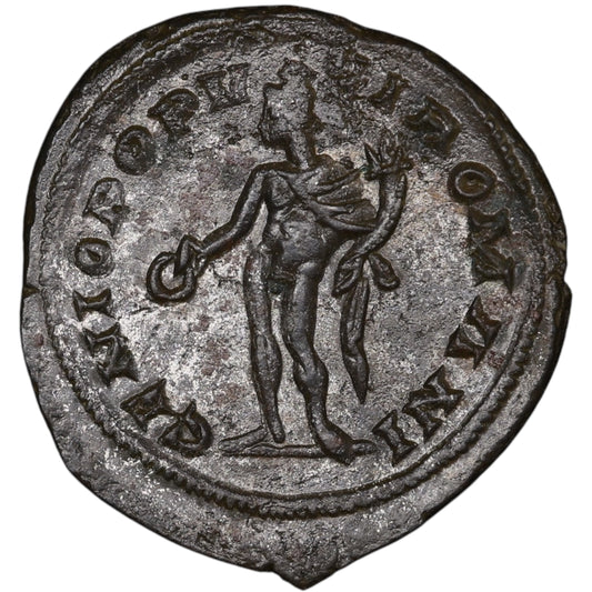 Maximiano Hércules (285-310) Follis Genio Populi Romani Londres 11,57 gr