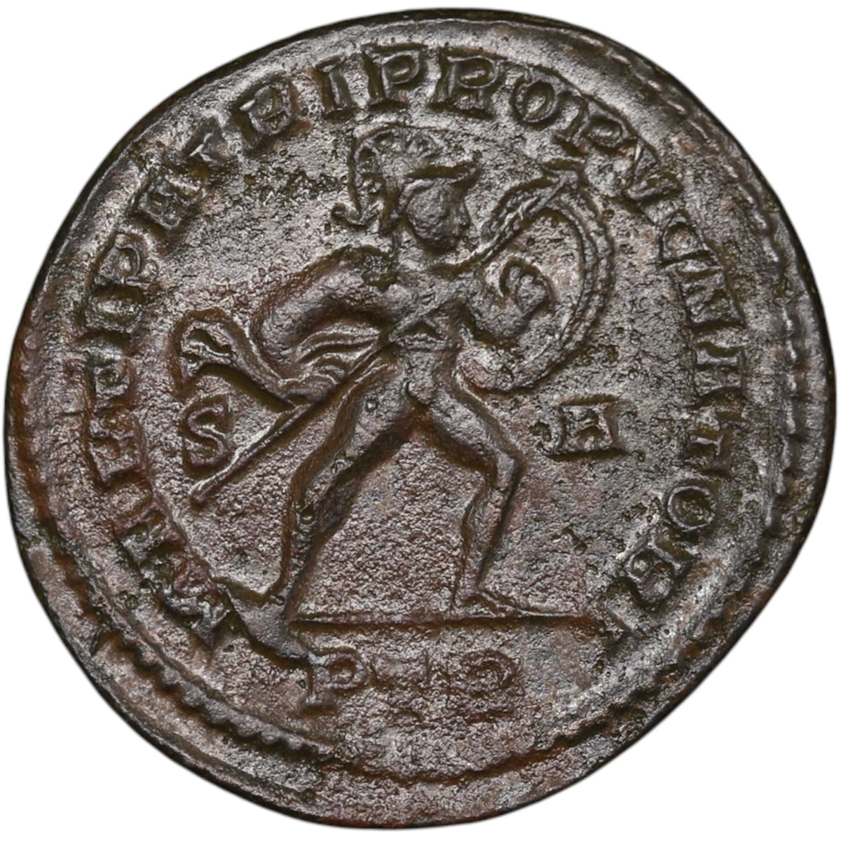 Constantino (307-337) Follis MARTI PATRI PROPVGNATORI Pruebas 7,59 gr
