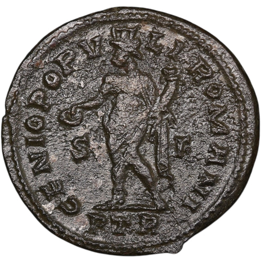 Galere (305-311) Follis genius Popvli Romani True 11.19 Gr