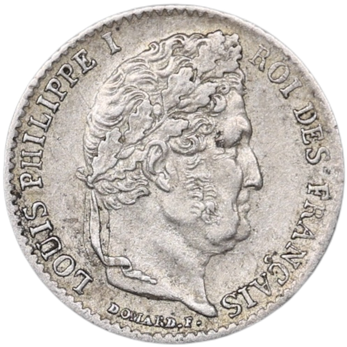 Louis-Philippe Ier (1830-1848) 1/4 franc 1834 K Bordeaux 1.23 gr Argent G.355