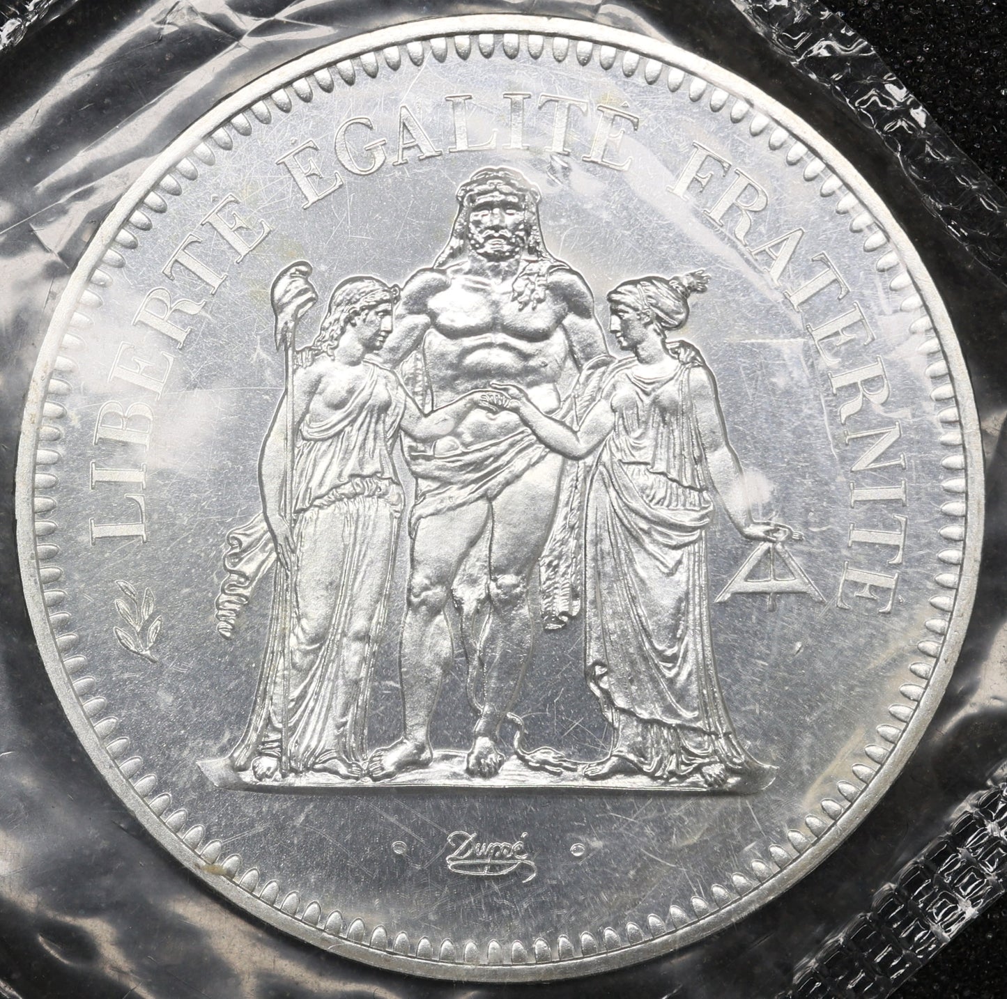 Hercule 50 Francs 1974 Argent issue du coffret FDC