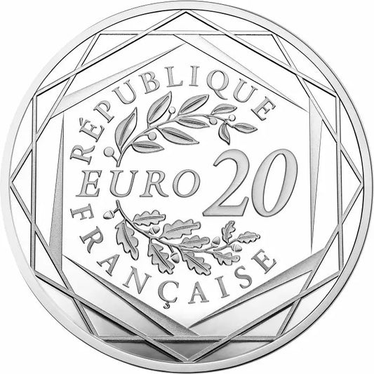 Monnaie de Paris 20 Euros 2019 BE Marianne Fraternité Argent Dans son coffret (Copie) (Copie)