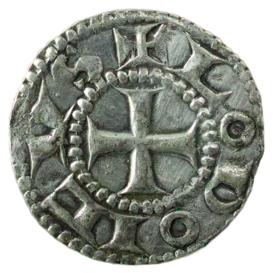 Féodale Angoulême Louis IV d'Outremer (936-954) Denier ✠ EGOLISSIME Ag 1.00 gr
