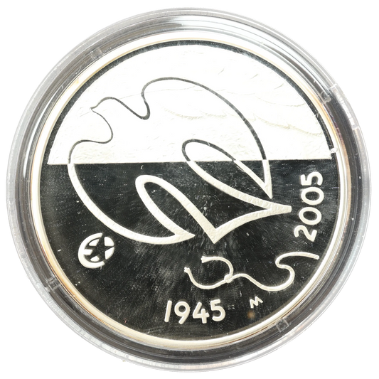 Suomi Finland 10 euros 2005 Silver 60 years of peace 25.50 gr PROOF