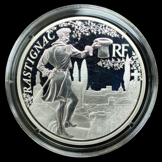 Paris Mint - 10 Euros 2014 Rastignac Balzac Silver 22.2 gr Proof