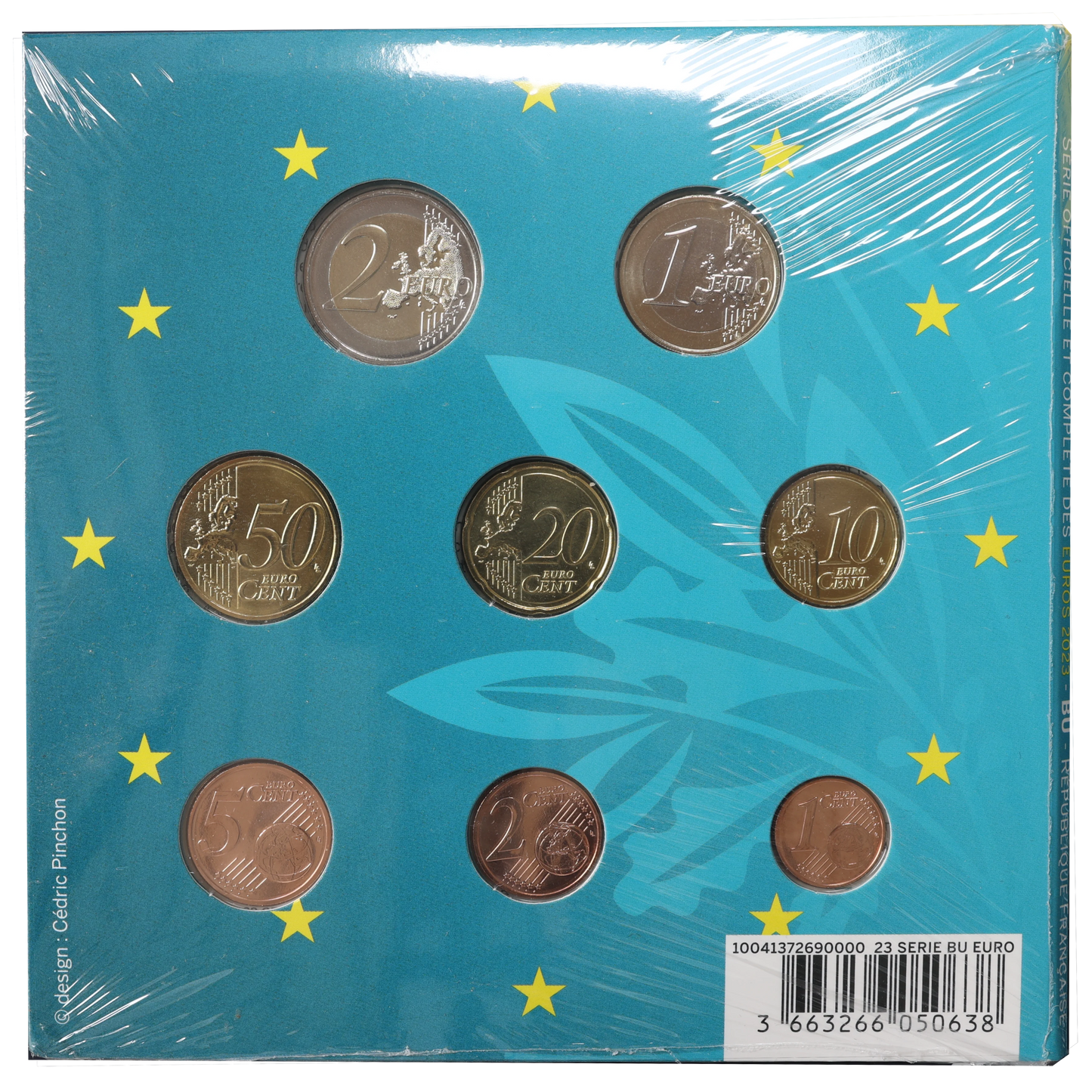 Monnaie de Paris Série Officielle des Euros 2023 Brillant Universel BU