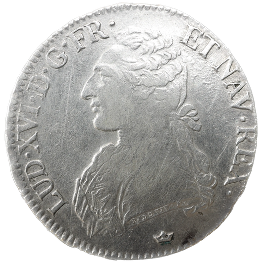 Louis XVI (1774-1792) Écu aux branches d'olivier 1779 M Toulouse Argent 29.13 gr