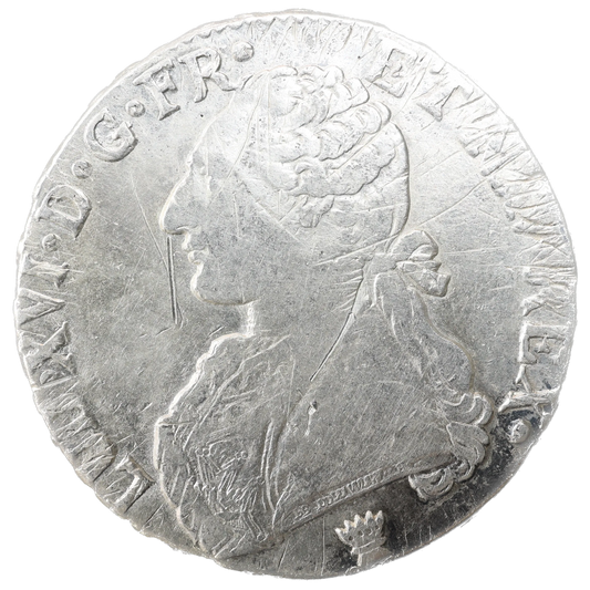 Louis XVI (1774-1792) Écu aux branches d'olivier 1784 I Limoges Argent 29.11 gr