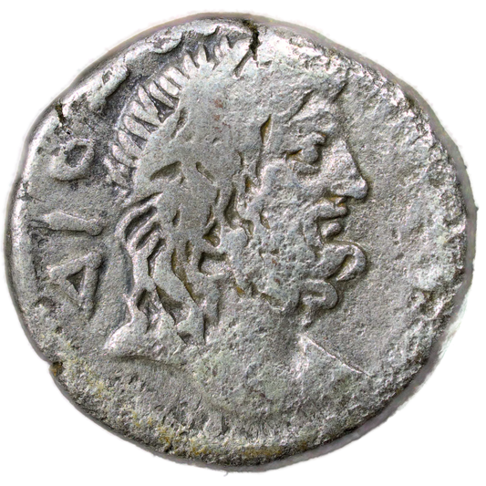 Egypte / Neron (54-68) Tétradrachme de billon R/ AIOE... Zeus 13.06 gr
