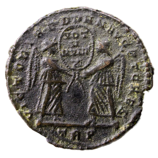 Magnence (350-353) Centenionalis de Trèves R/ VICTORIAE DD NN 4.71 gr