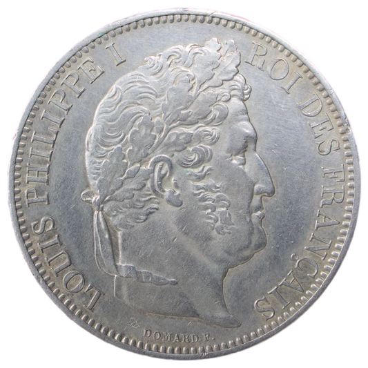 Monnaie de visite Louis-Philippe Ier (1830-1848) Module de 5 Francs 1831 Rouen argent 25.21 gr