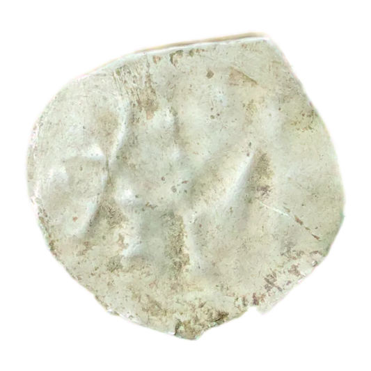 Mérovingiens Moyen-âge MELLE obole d'argent Monogramme ME 0.41 gr