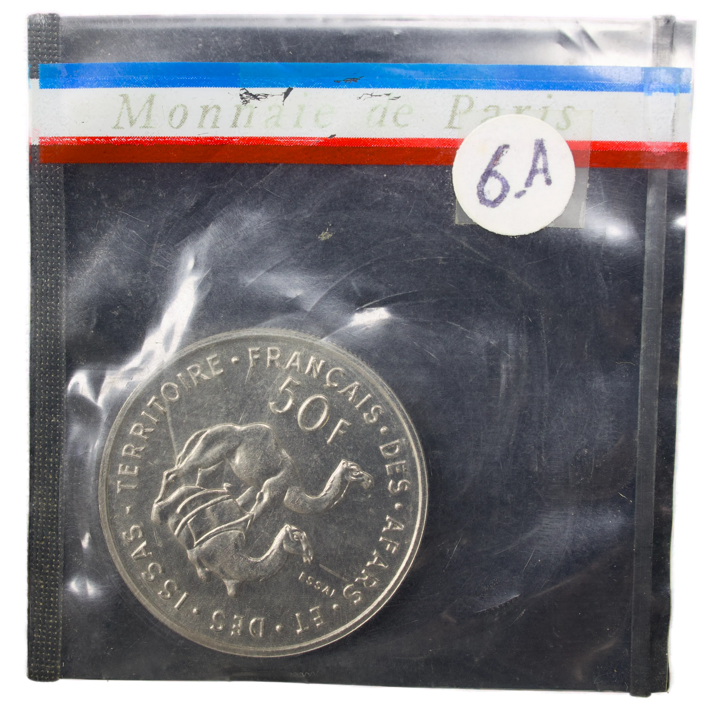 Monnaie de Paris ESSAI 50 Francs 1970 Territoire Français des Afars et des Issas Djibouti 7.00 gr