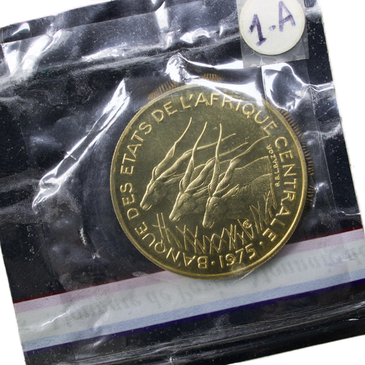 Currency of Paris ESSAI 25 Francs 1975 Bank of Central African States 8 gr