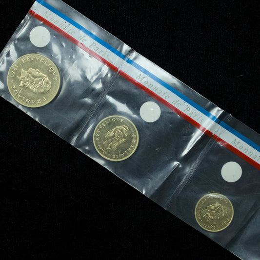 Monnaie de Paris ESSAI 1 - 2 et 5 Francs 1970 Nouvelles Hébrides Vanuatu BU