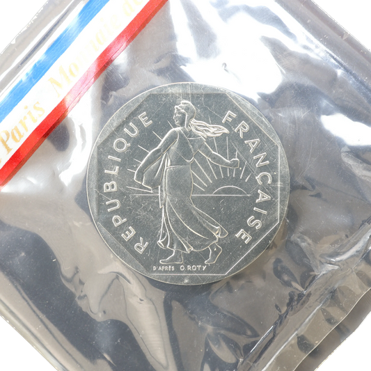 Monnaie de Paris PIEFORT 2 Francs Semeuse 1979 Argent 17.80 gr Scellé