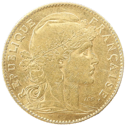 10 Francs Or Marianne 1899 Peu courante 3.23 gr