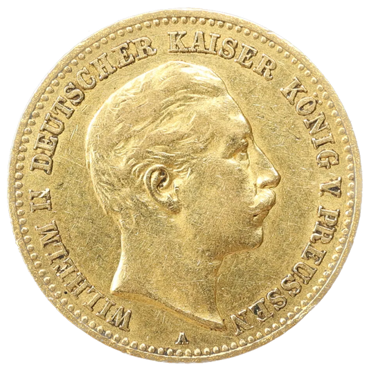 Alemania Guillermo II (1888-1918) 10 Mark Deutsches Reich 1898 A 3,96 gr