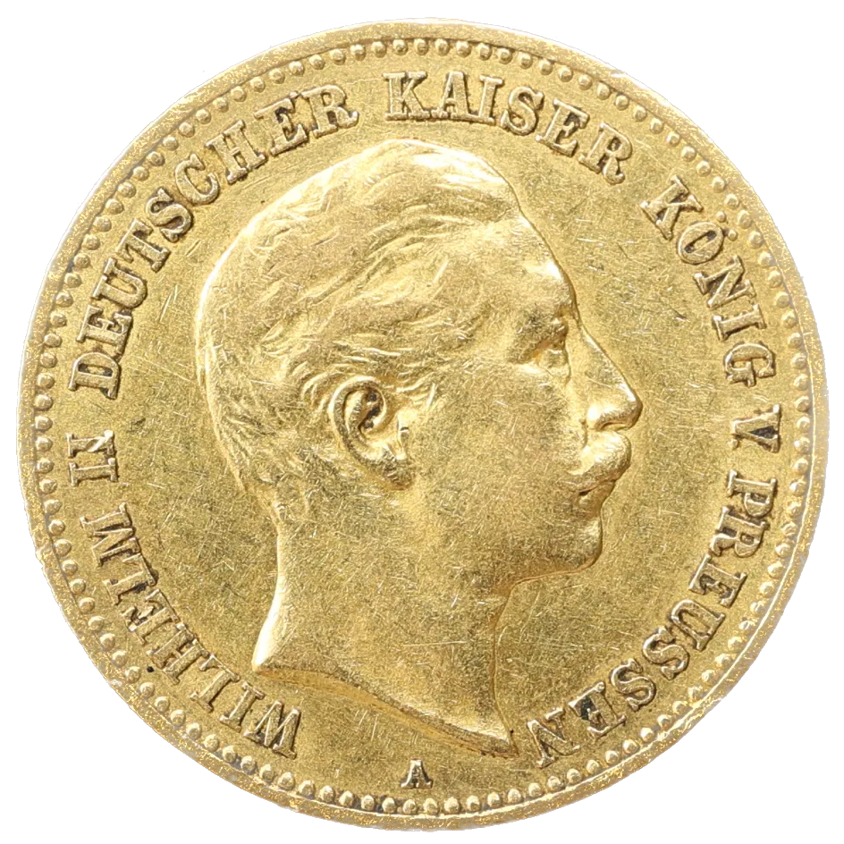 Allemagne Wilhelm II (1888-1918) 10 Mark Deutsches Reich 1898 A 3,96 gr