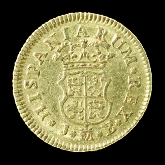 Espagne 🇪🇸 Ferdinand VI (1746-17859) 1/2 Escudo Or 1755 M Madrid 1.75 gr
