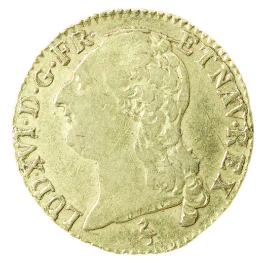 Louis XVI (1774-1792) Louis d'or à la tête nue 1786 A Paris 7.60 gr