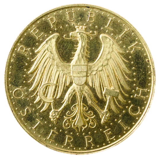 Autriche 1ère République (1919-1934) 100 Schilling 1927 Vienne Or 23.57 gr