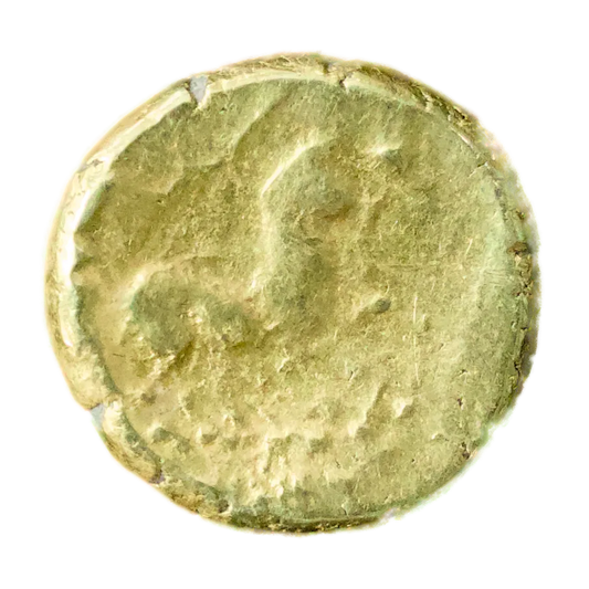 Gaule Helvètes Arvernes Hémi-statère d’or imitation du type de Philippe - type de Montmorot 4.07 gr