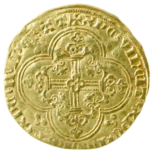 Royaume de France Jean II le Bon (1350-1364) Franc à cheval 1360 Or 3.75 gr